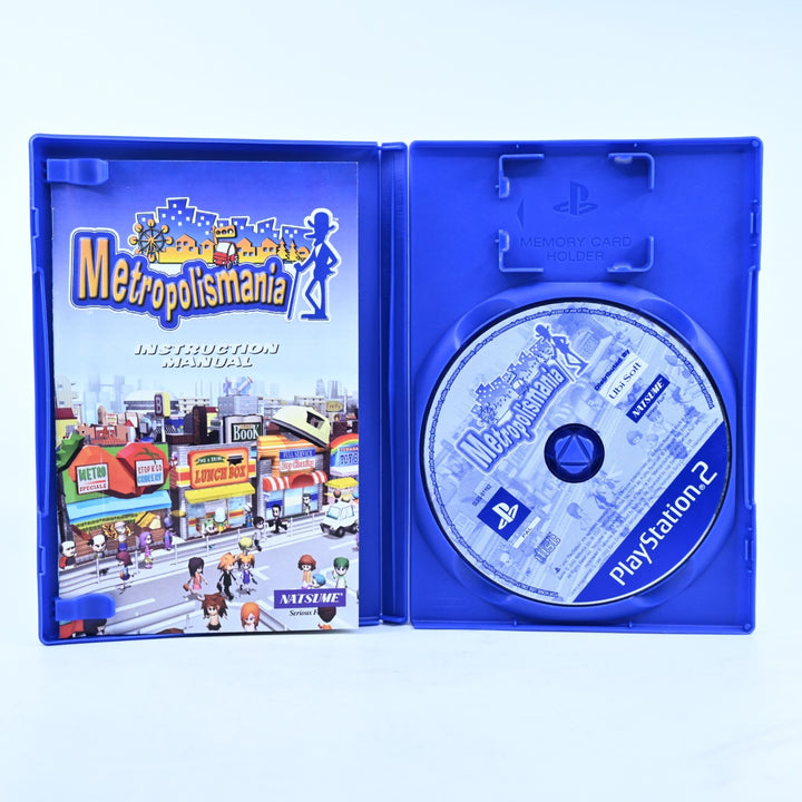 Metropolismania - Sony Playstation 2 / PS2 Game + Manual - PAL - MINT DISC!