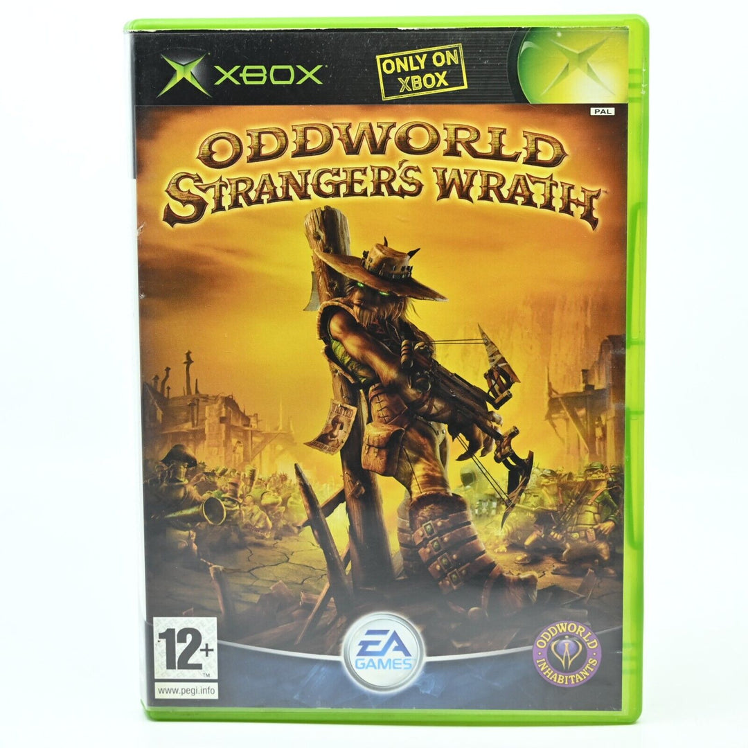 Oddworld: Stranger's Wrath - Original Xbox Game - No Manual - PAL - MINT DISC!