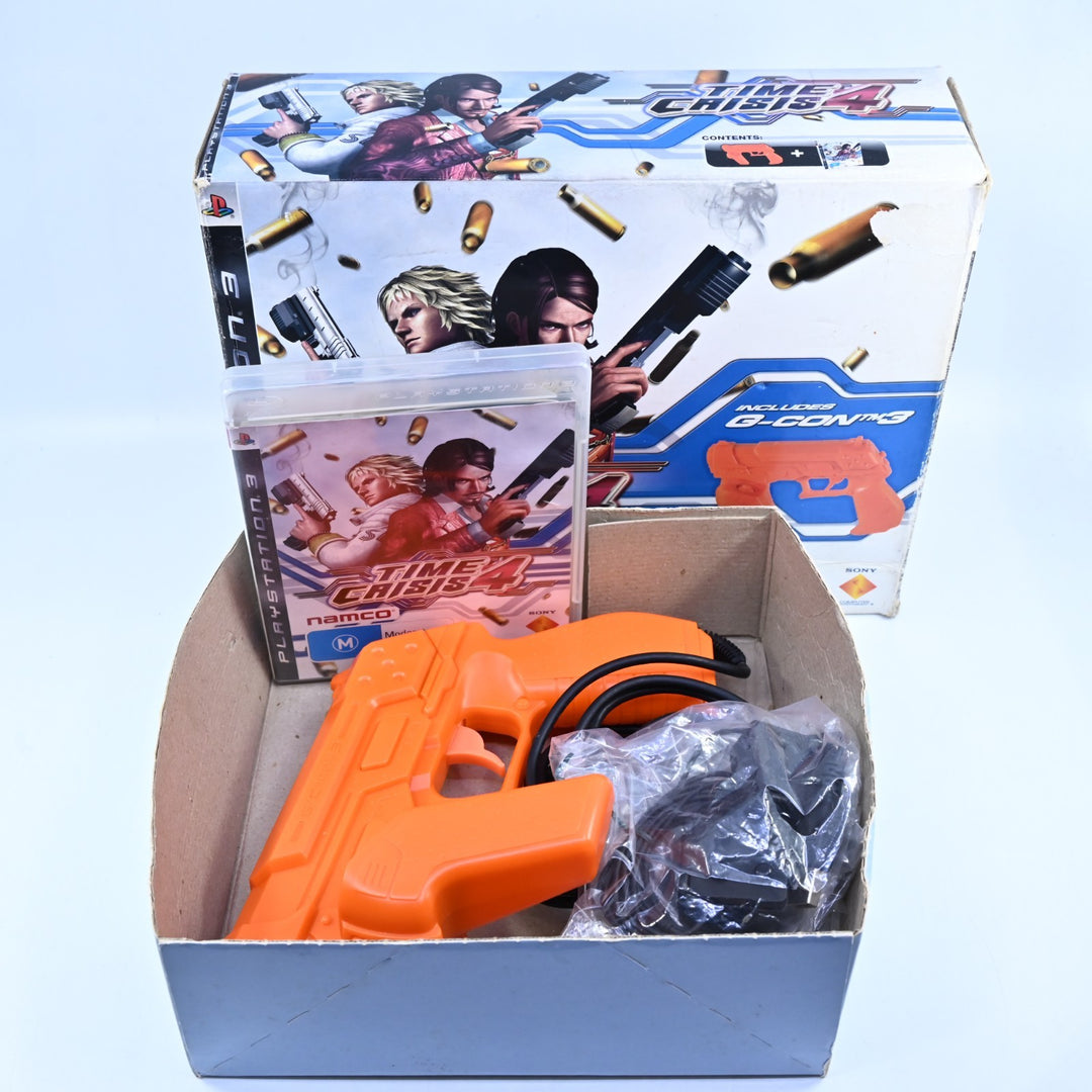Time Crisis 4 & G-Con 3 Boxed - Sony Playstation 3 / PS3 Game + Manual