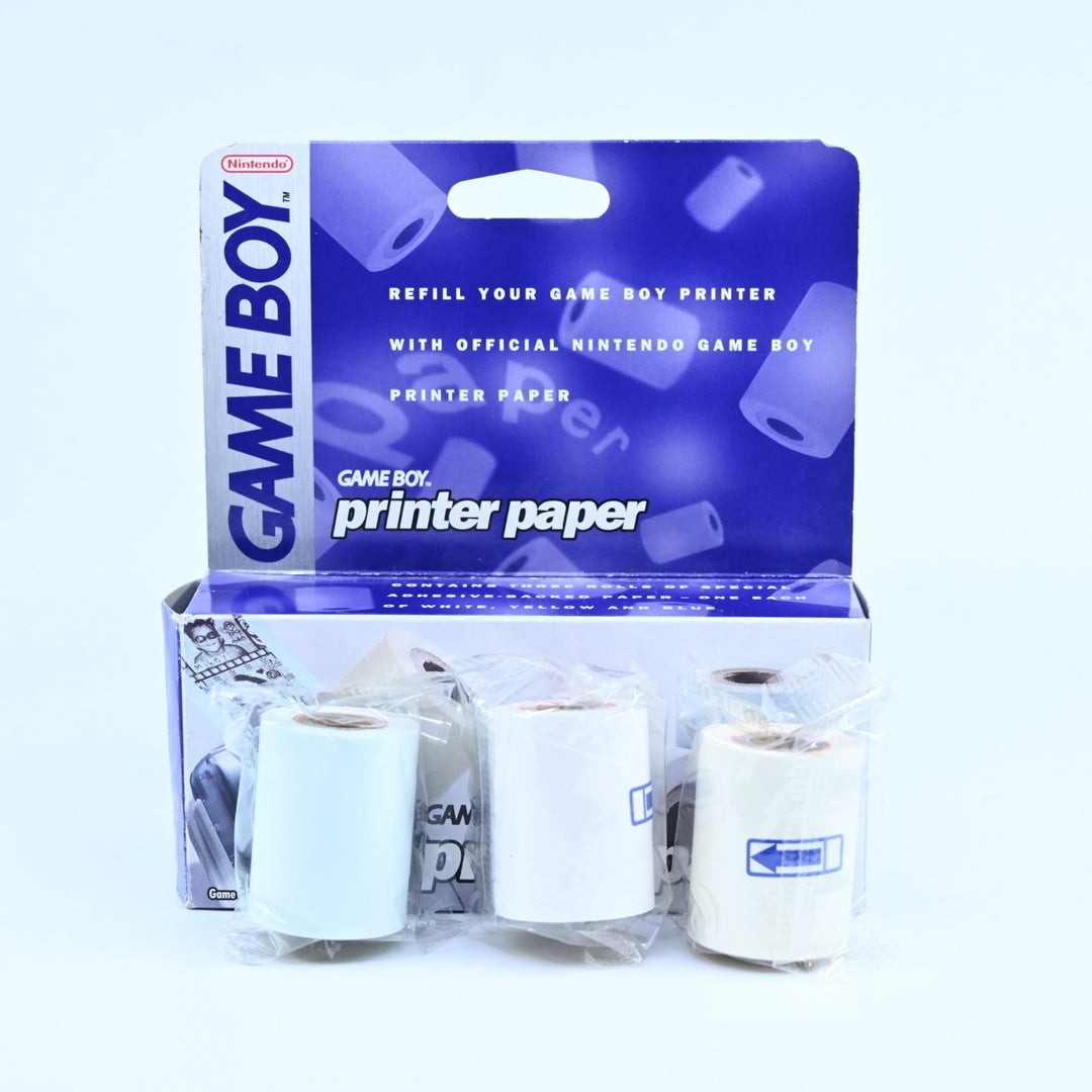 SEALED PAPER! Game Boy Printer Paper - Nintendo Gameboy Accessory