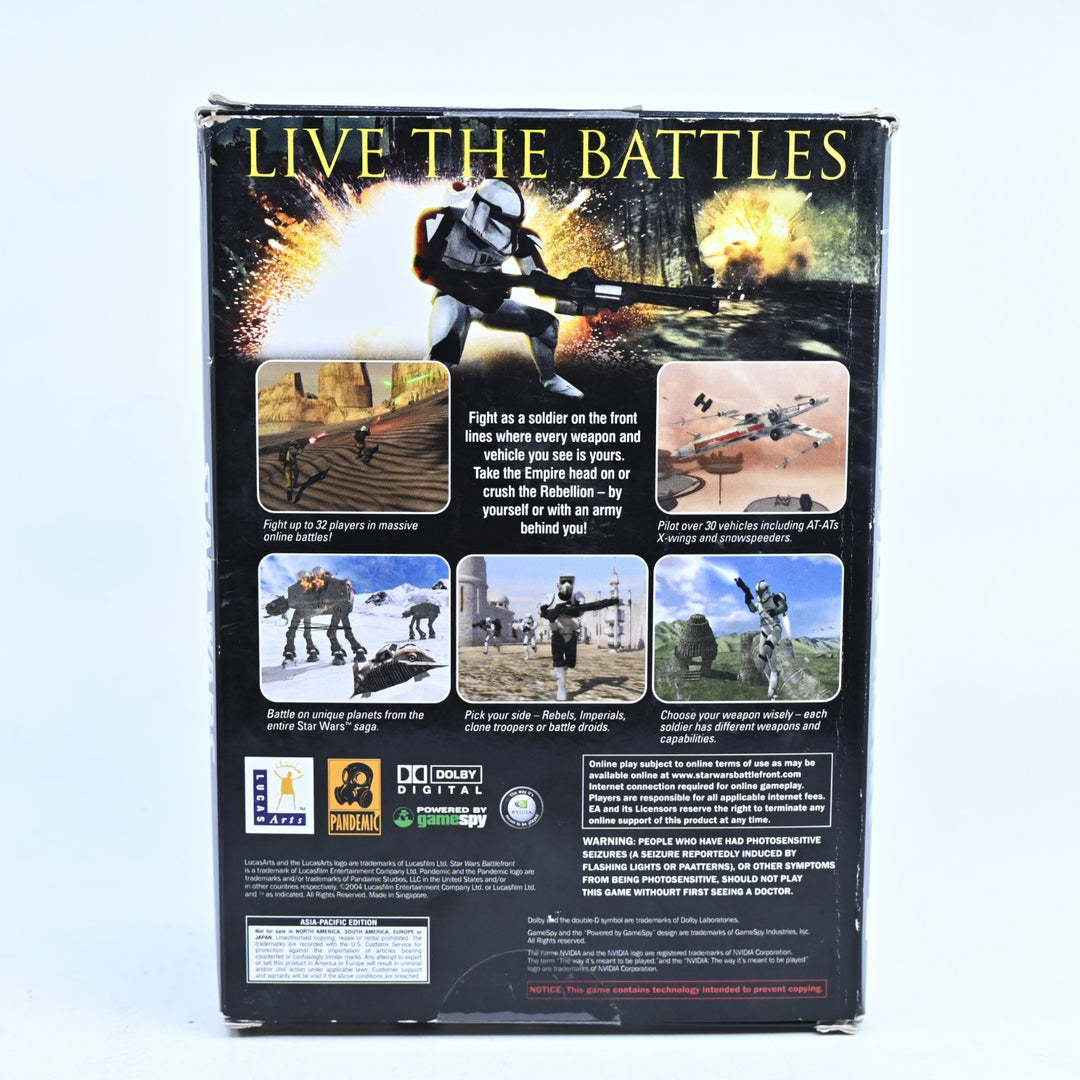 Star Wars Battlefront - Big Box - LucasArts - PC Game