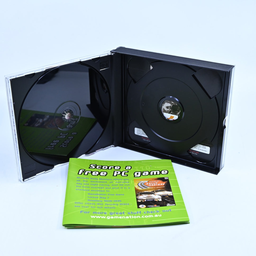 Metal Gear Solid - Sony Playstation 1 / PS1 Game + Manual - PAL - MINT DISC!