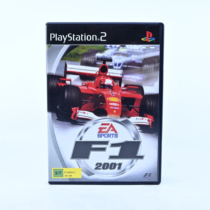 F1 2001 - Sony Playstation 2 / PS2 Game + Manual - PAL - MINT DISC!
