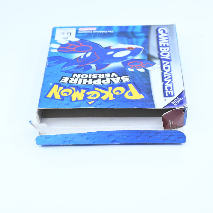Pokemon Sapphire Version - Nintendo Gameboy Advance / GBA Boxed Game - PAL