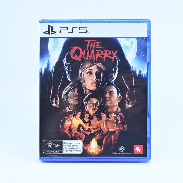 The Quarry - AS NEW - Sony Playstation 5 / PS5 Game - MINT DISC!