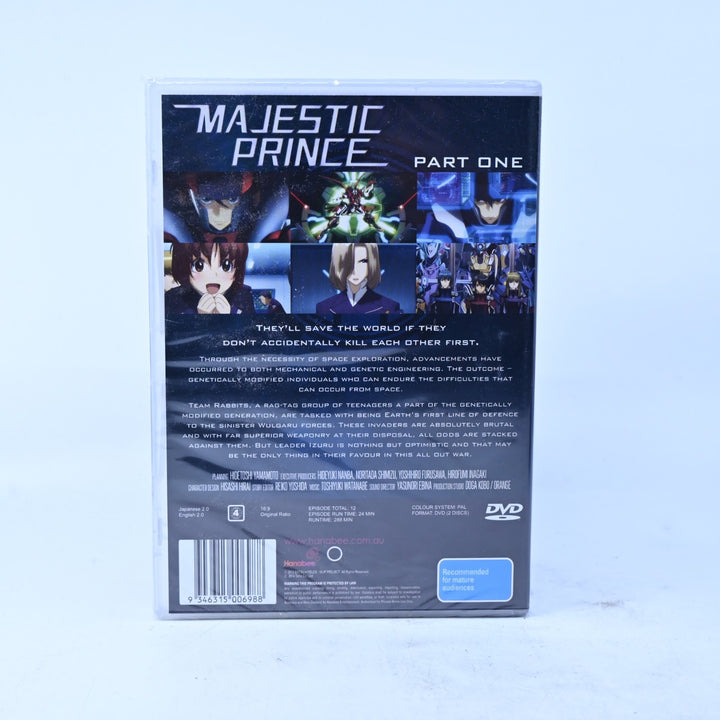 Majestic Prince - Part One - Region 4 - Anime DVD SEALED