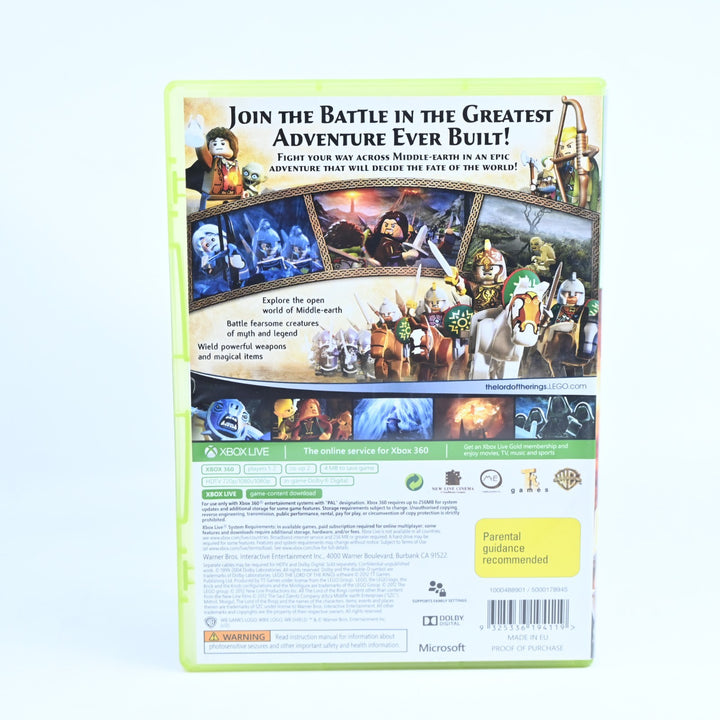 LEGO The Lord of the Rings - Xbox 360 Game + Manual - PAL - MINT DISC!