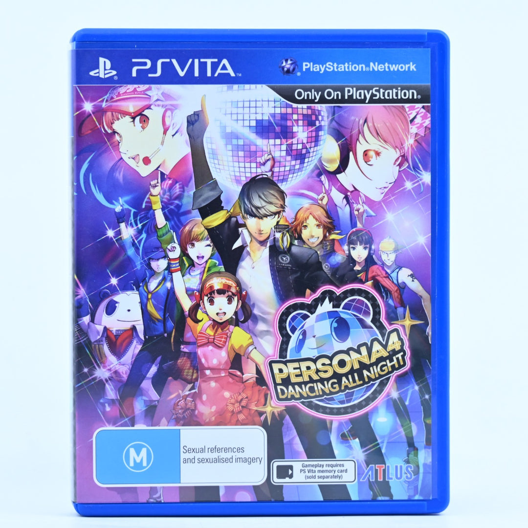 Persona 4 Dancing All Night - Sony PS Vita Game - FREE POST!