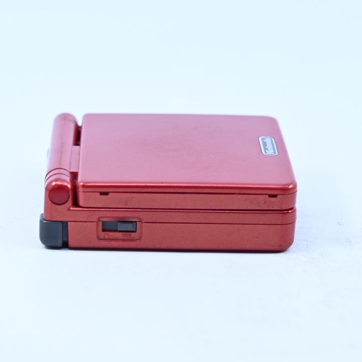 Flame Red - AGS-001(AUS) - Nintendo Gameboy Advance / GBA SP Console