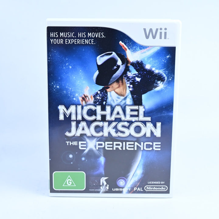 Michael Jackson The Experience - Nintendo Wii Game + Manual - PAL - FREE POST!