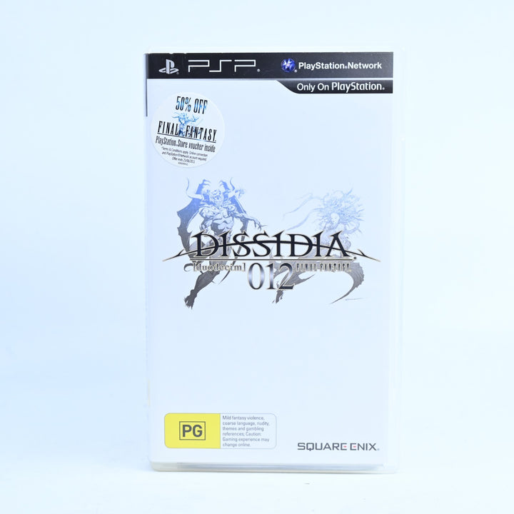 Dissidia 012 [duodecim] FINAL FANTASY - Sony PSP Game + Manual - FREE POST!