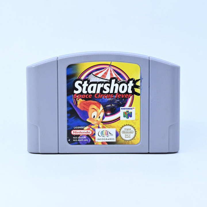 Starshot: Space Circus Fever - N64 / Nintendo 64 Game - PAL - FREE POST!