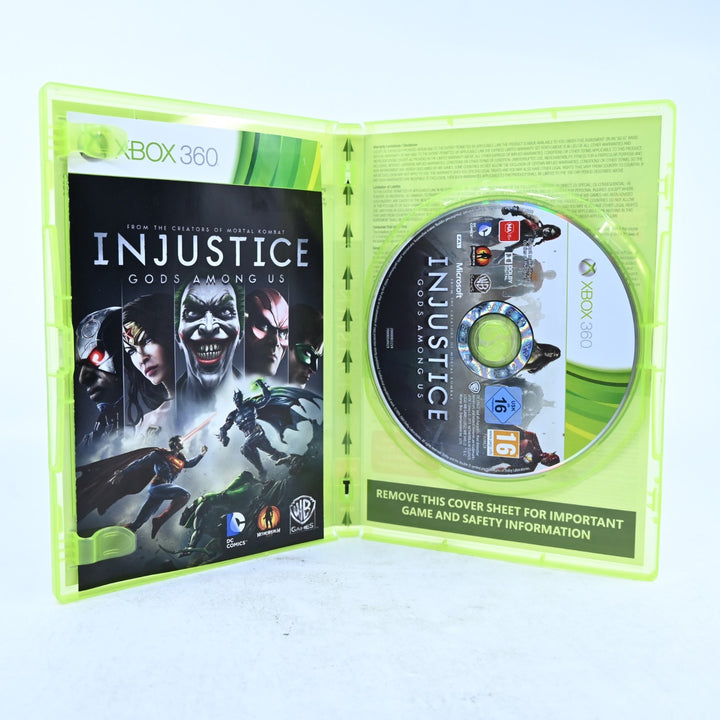 Injustice: Gods Among Us - Xbox 360 Game + Manual - PAL - MINT DISC!