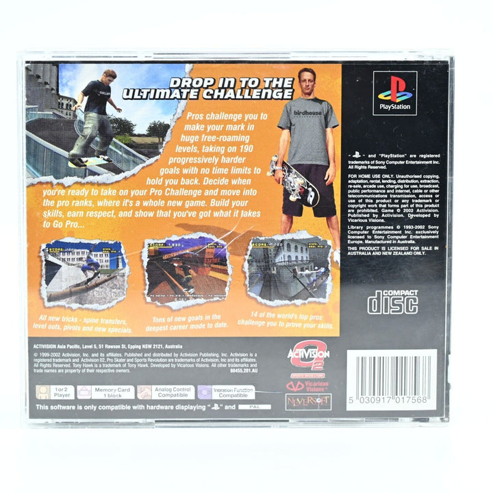 Tony Hawk's Pro Skater 4 - Sony Playstation 1 / PS1 Game - PAL - FREE POST!