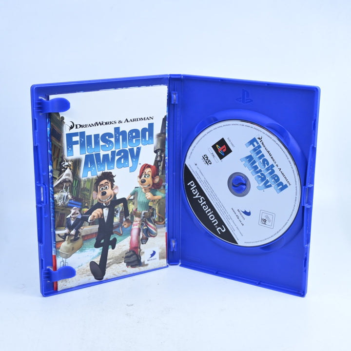 Flushed Away - Sony Playstation 2 / PS2 Game + Manual - PAL - MINT DISC!