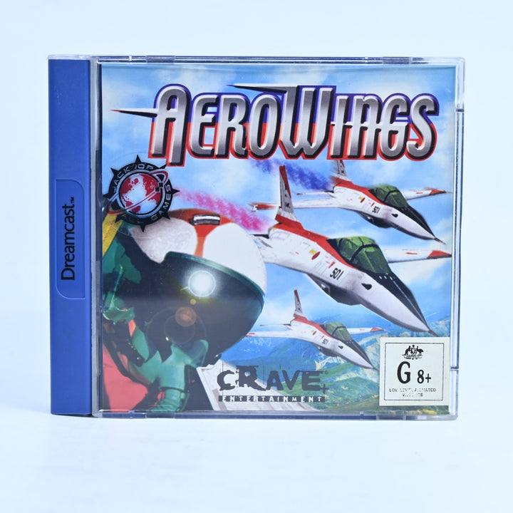 AeroWings - Sega Dreamcast Game + Manual - PAL - MINT DISC!