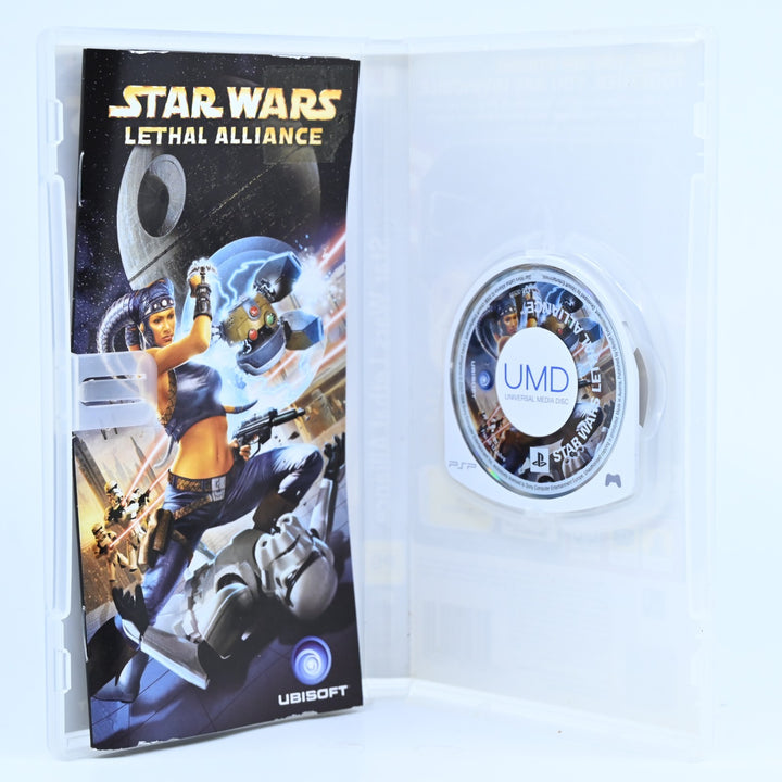 Star Wars Lethal Alliance - Sony PSP Game + Manual - FREE POST!