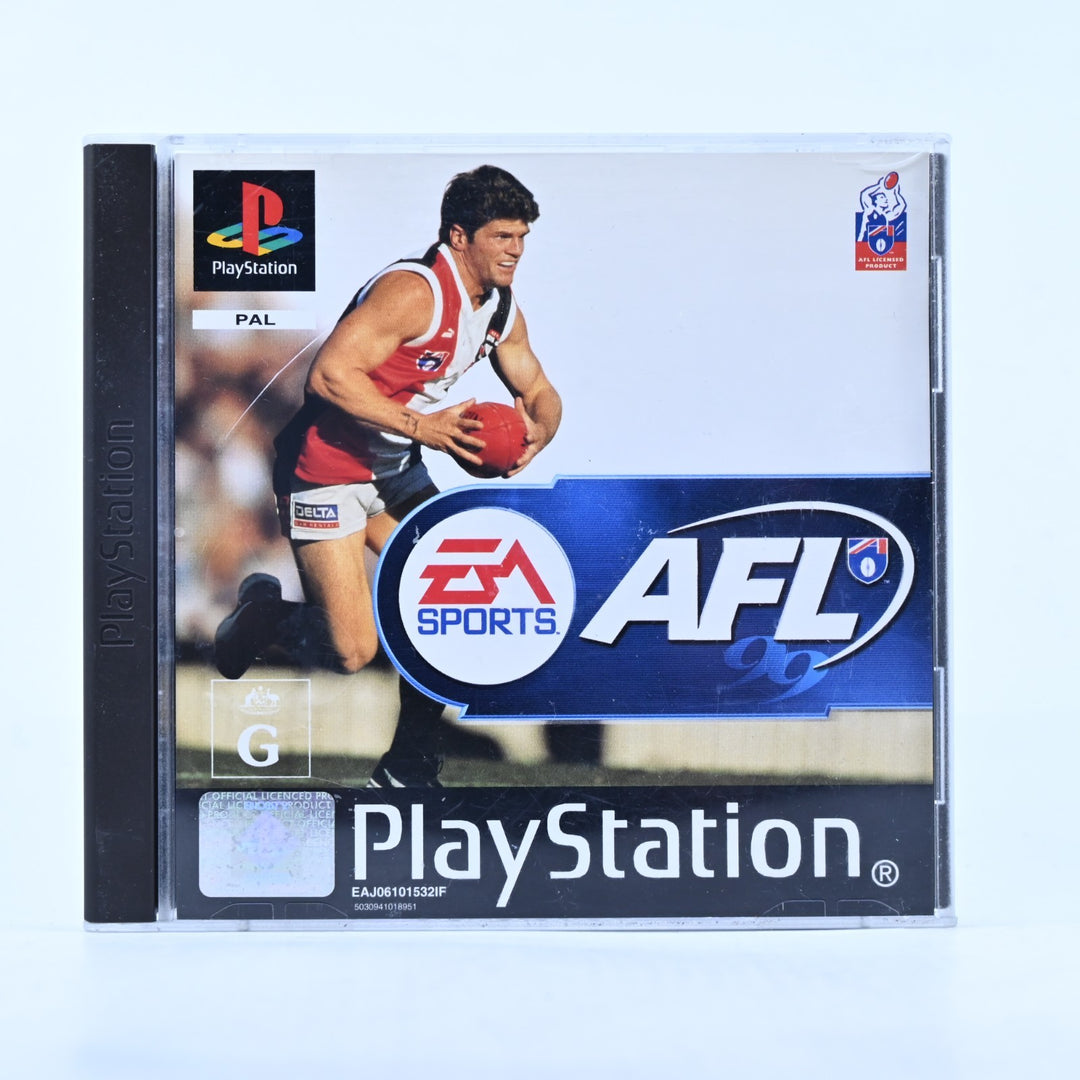 AFL 99 - Sony Playstation 1 / PS1 Game + Manual - PAL