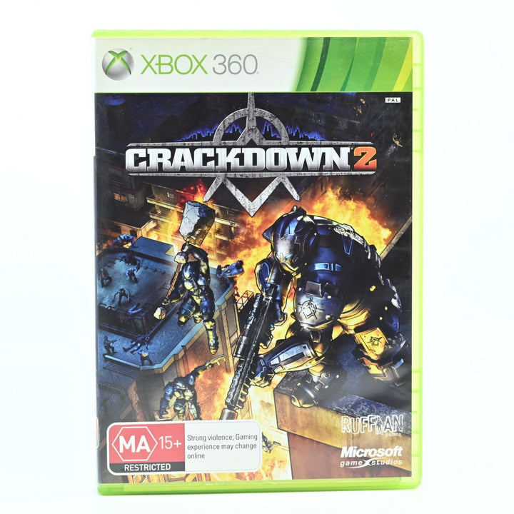 Crackdown 2 - Xbox 360 Game - PAL - FREE POST!