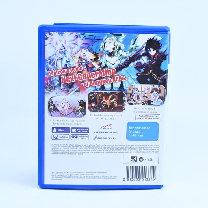Demon Gaze - Sony PS Vita Game - FREE POST!