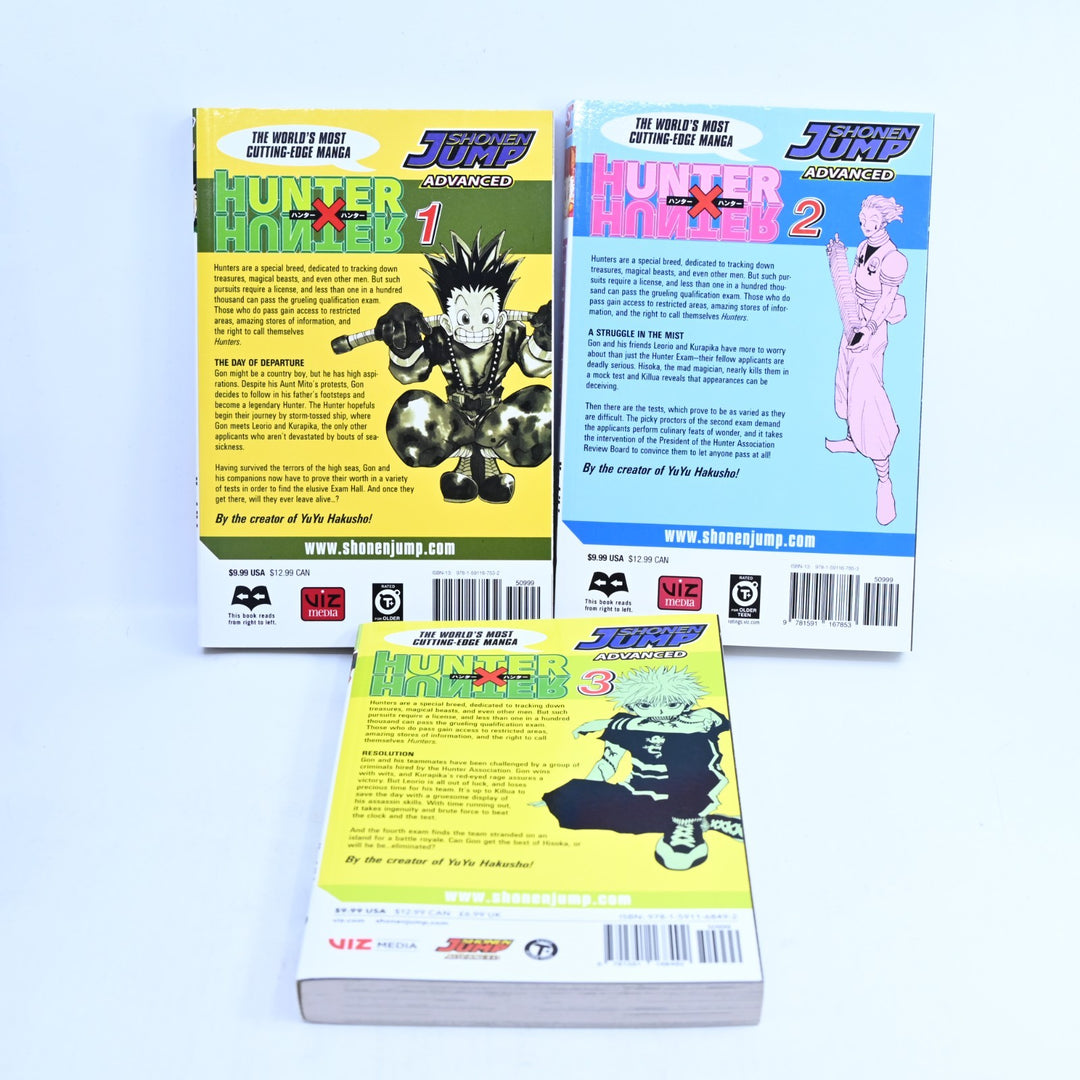 Hunter X Hunter - Volumes 1-5 - Yoshihiro Togashi - Viz Media - Manga