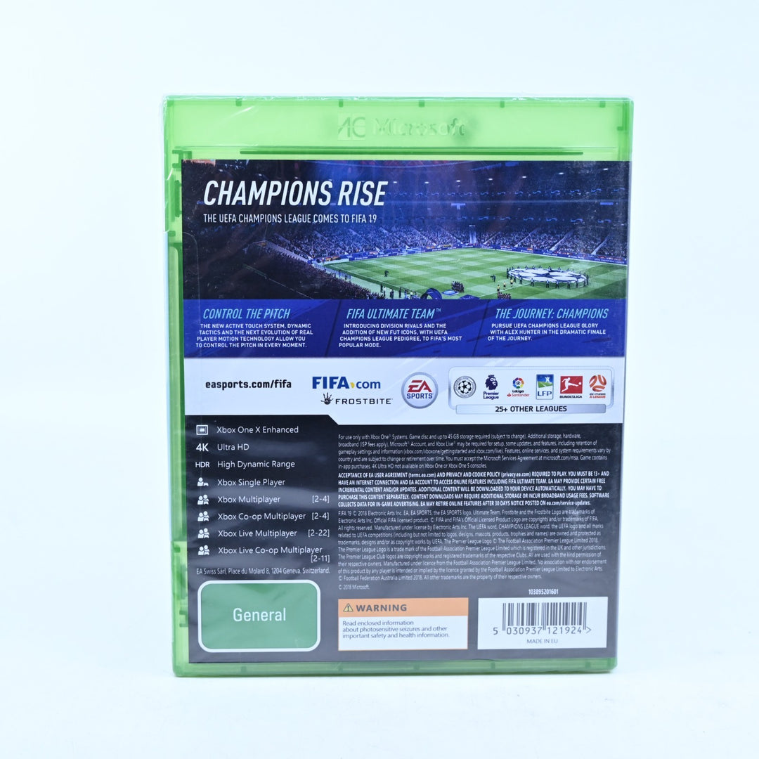 SEALED! FIFA 19 - Xbox One Game - PAL