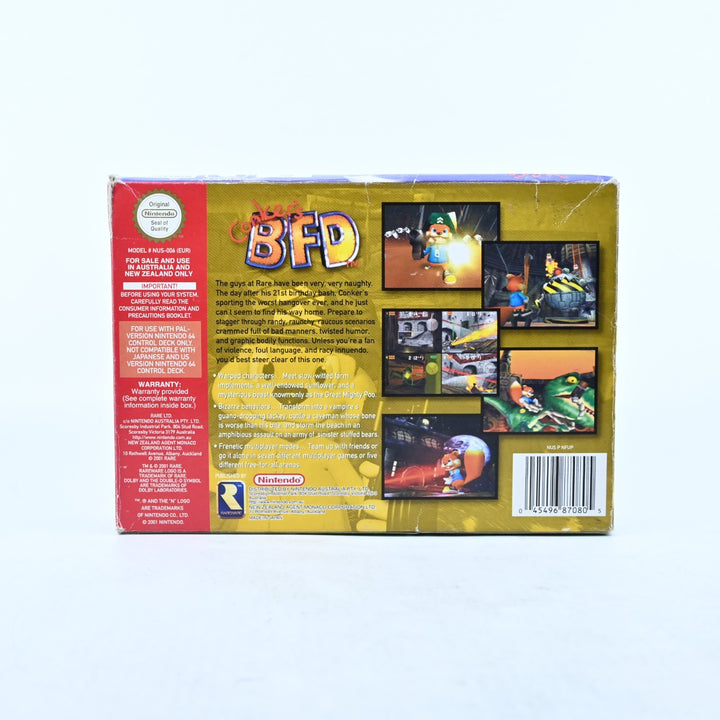 Conker's Bad Fur Day - N64 / Nintendo 64 Boxed Game - PAL