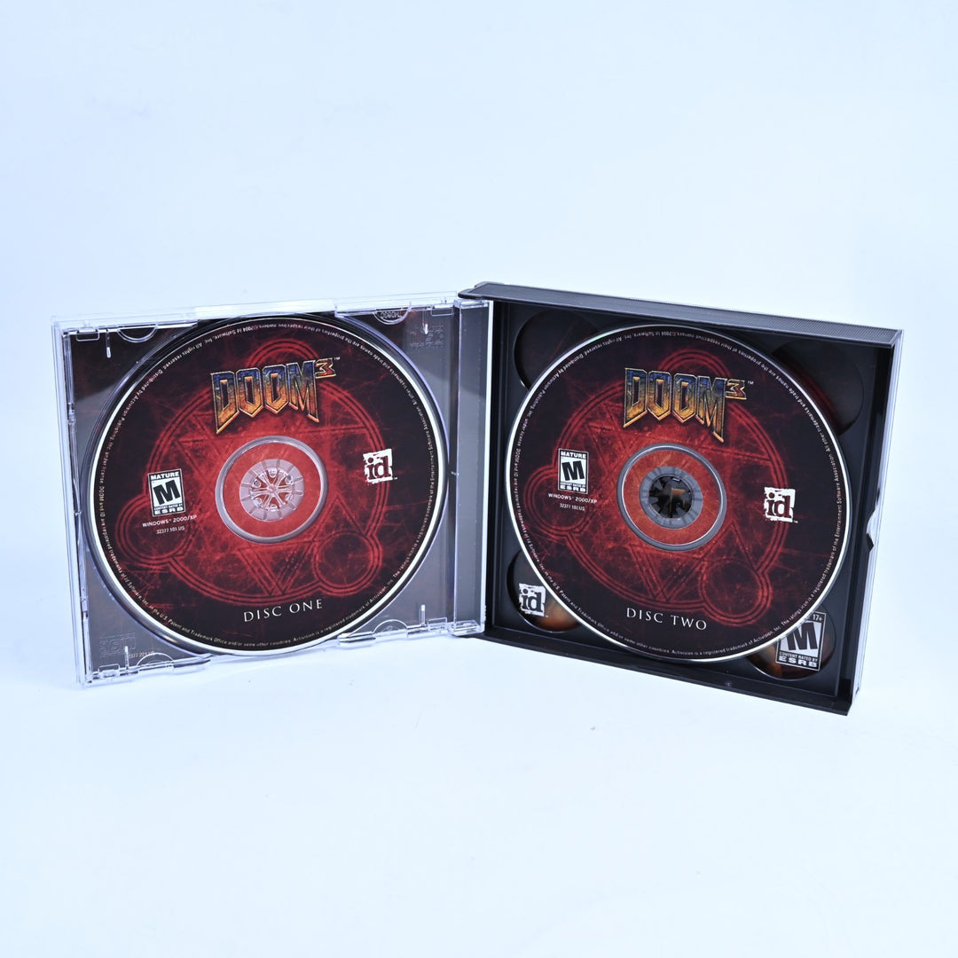 Doom 3 + Resurrection of Evil Expansion Pack - Big Boxes - Id Software - PC Game