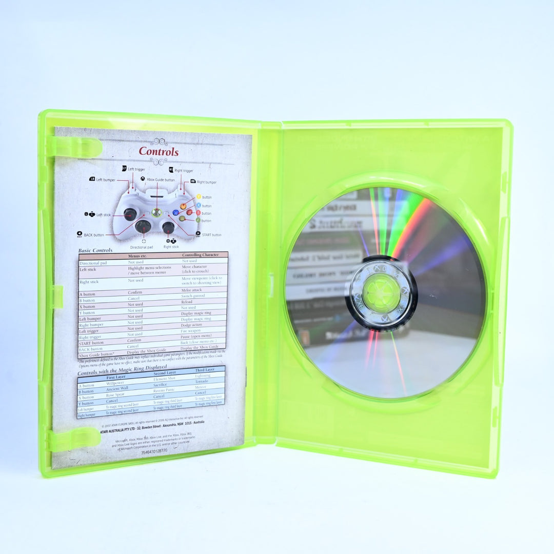 Bullet Witch - Xbox 360 Game + Manual - PAL - FREE POST!