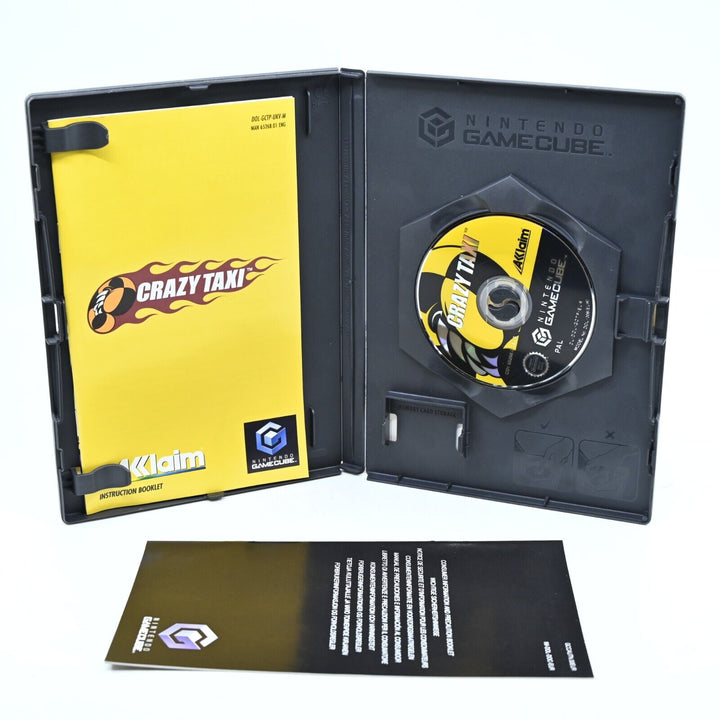 Crazy Taxi - Nintendo Gamecube Game + Manual - PAL - FREE POST!