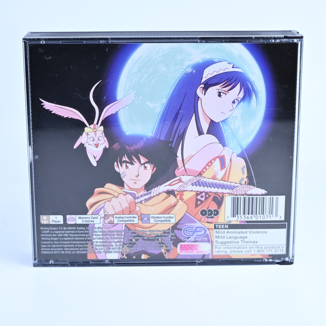 Lunar 2: Eternal Blue - Complete - PS1 Game + Manual - No Pendant or Soundtrack