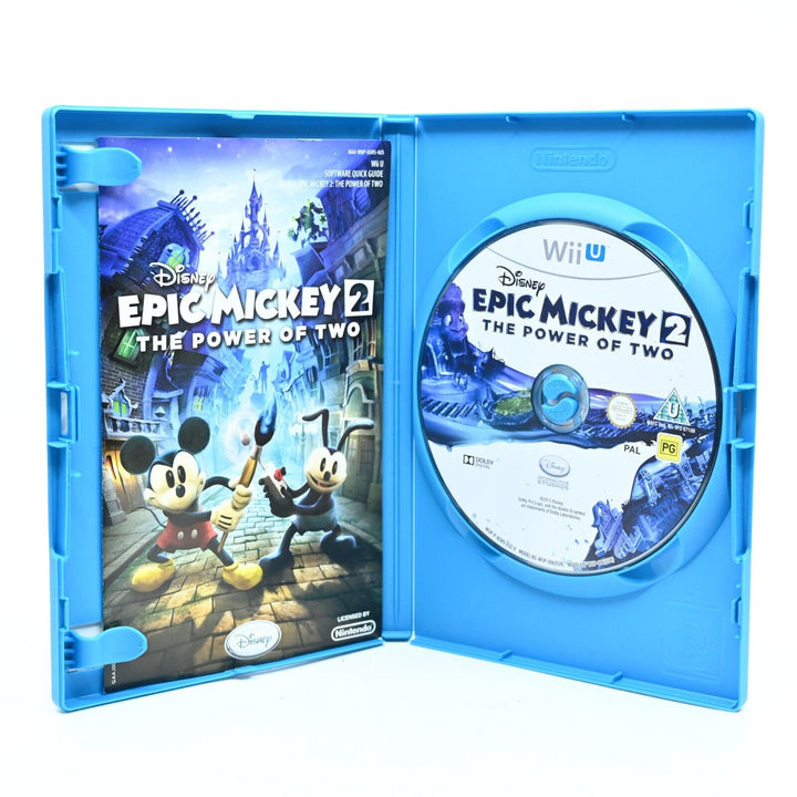 Epic Mickey 2 Power Of Two - Nintendo Wii U Game - PAL - FREE POST!