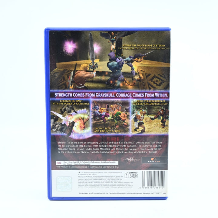 Masters of the Universe - Sony Playstation 2 / PS2 Game + Manual - PAL