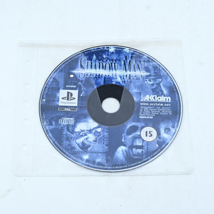 Shadow Man - Sony Playstation 1 / PS1 Game - Disc Only - PAL - FREE POST!