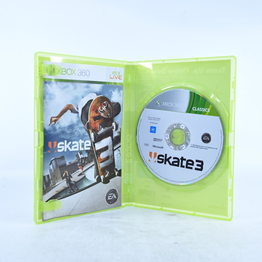 Skate 3 - Xbox 360 Game + Manual - PAL - MINT DISC!