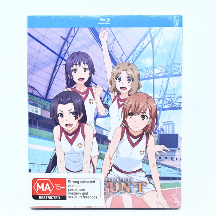 SEALED! A Certain Scientific Railgun T - Season 3 Blu-Ray - FREE POST!