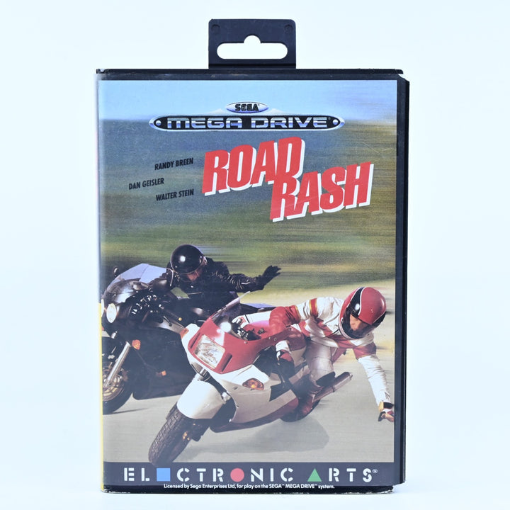 Road Rash - Sega Mega Drive Game + Manual - PAL - FREE POST!