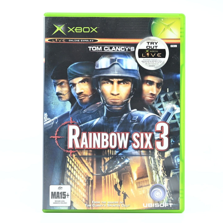 Tom Clancy's Rainbow Six 3 #1 - Original Xbox Game - PAL - FREE POST!