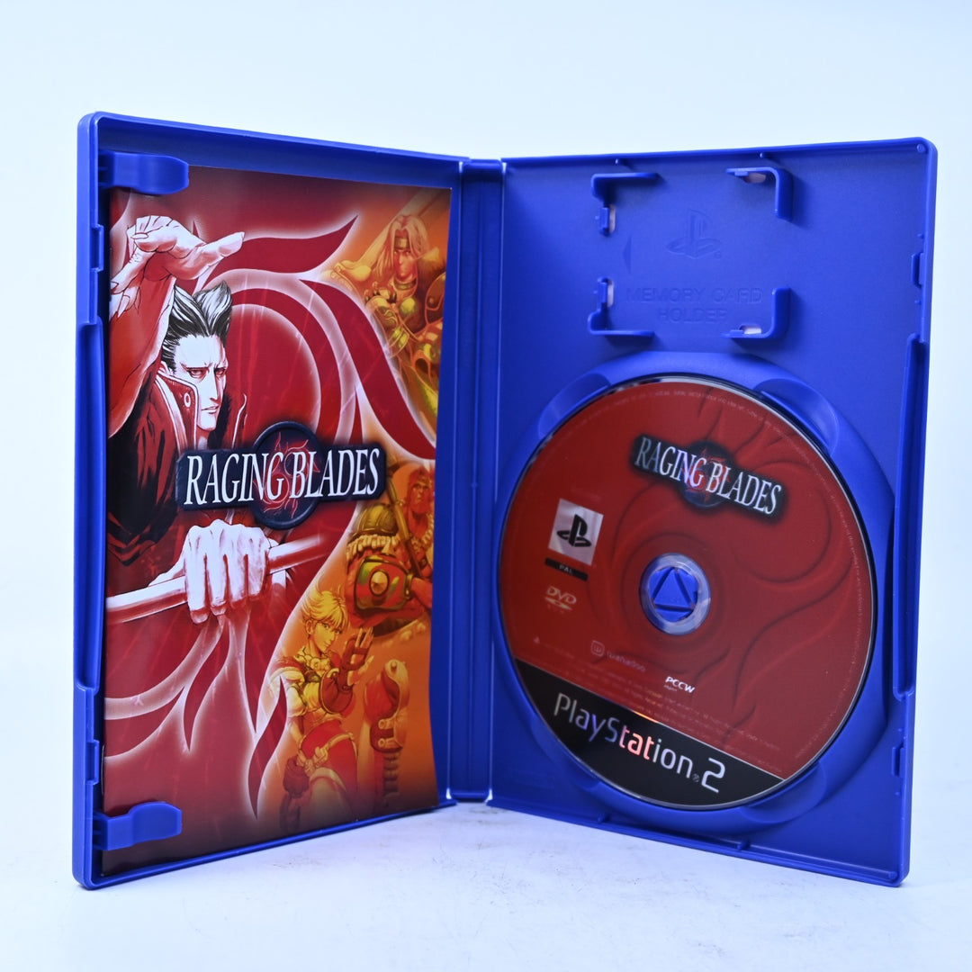 Raging Blades - Sony Playstation 2 / PS2 Game + Manual - PAL - MINT DISC!