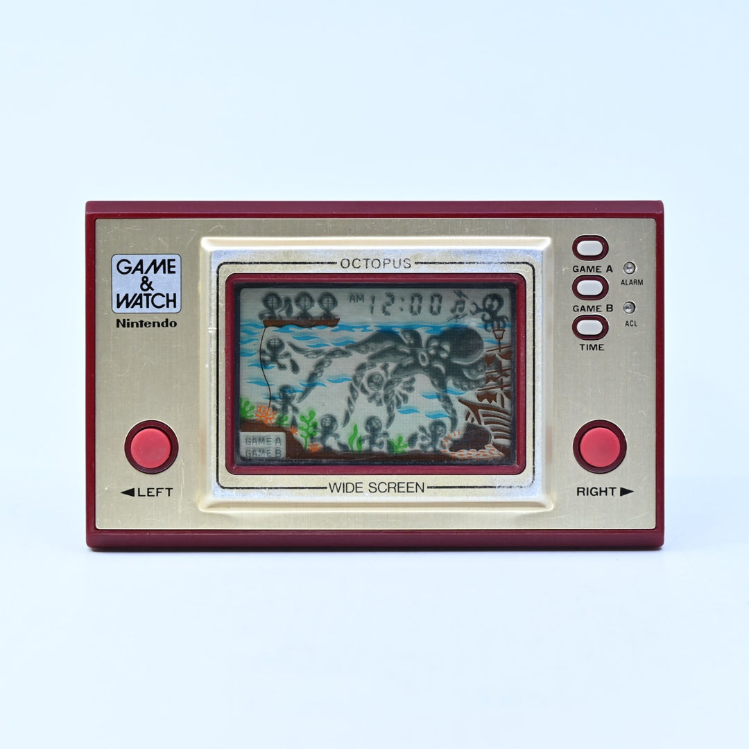 Octopus - OC-22 - Nintendo Game & Watch Console - FREE POST!