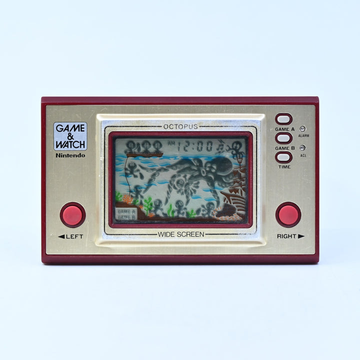 Octopus - OC-22 - Nintendo Game & Watch Console - FREE POST!