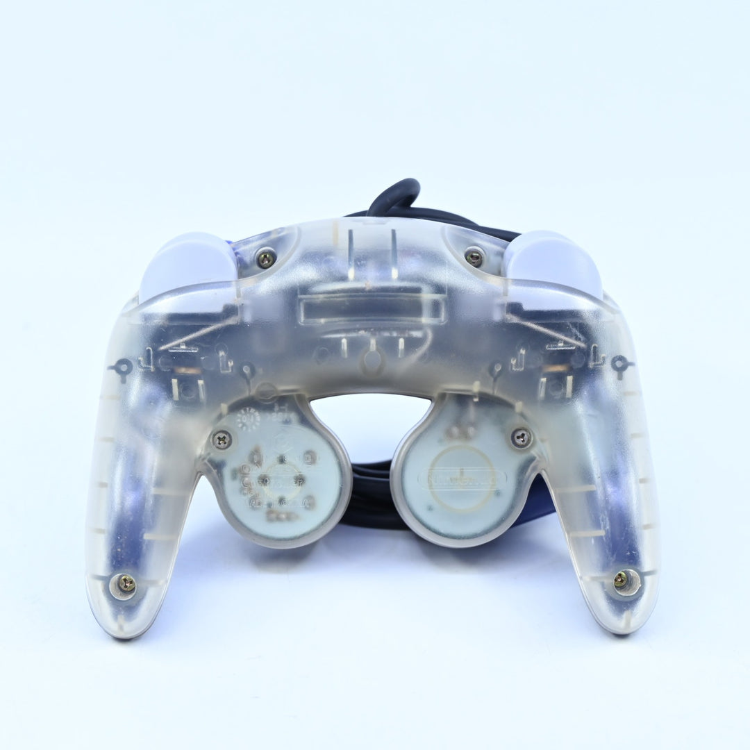 Official Indigo Purple / Clear Gamecube Controller - Nintendo Gamecube Accessory