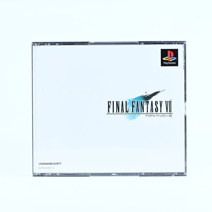 Final Fantasy VII - Japanese - Sony Playstation 1 / PS1 Game + Manual - NTSC-J