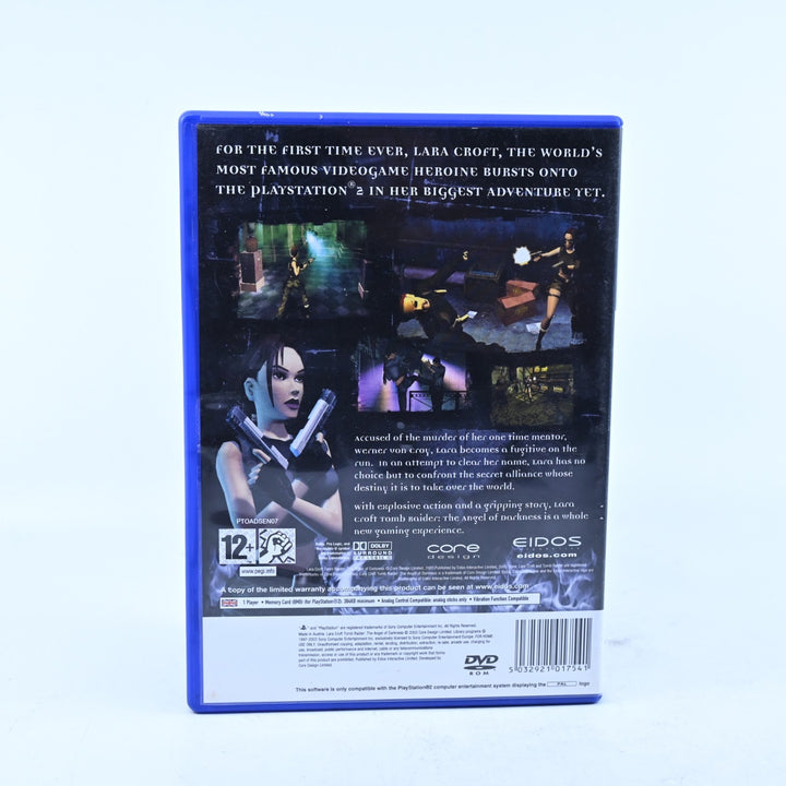 Lara Croft Tomb Raider: The Angel of Darkness - Sony PS2 Game + Manual