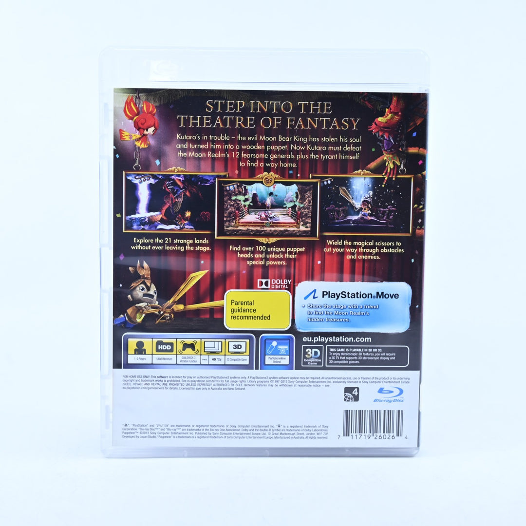 Puppeteer - Sony Playstation 3 / PS3 Game + Manual - MINT DISC!