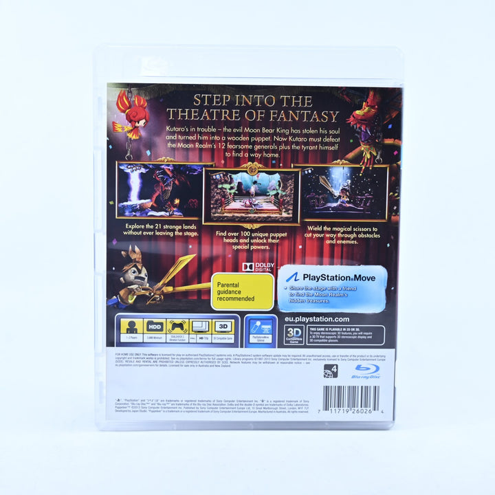 Puppeteer - Sony Playstation 3 / PS3 Game + Manual - MINT DISC!
