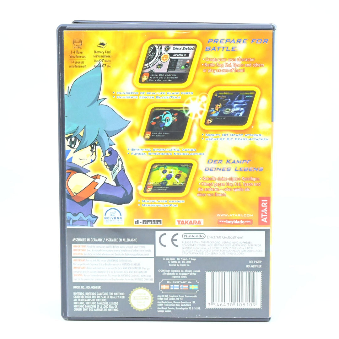 Beyblade VForce - Nintendo Gamecube Game - No Manual  - PAL - FREE POST!
