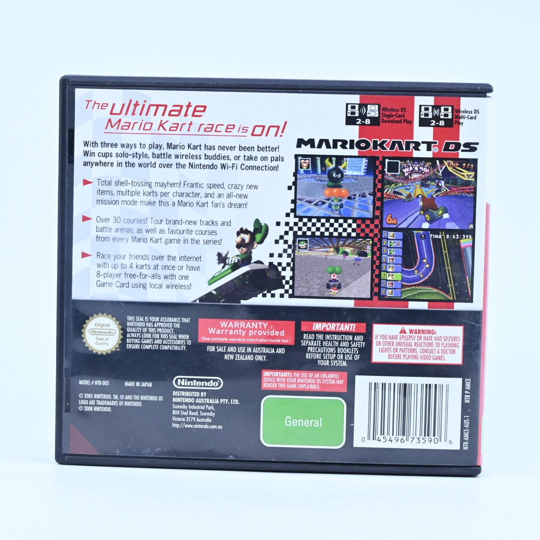 Mario Kart DS - Nintendo DS Game - PAL - FREE POST!