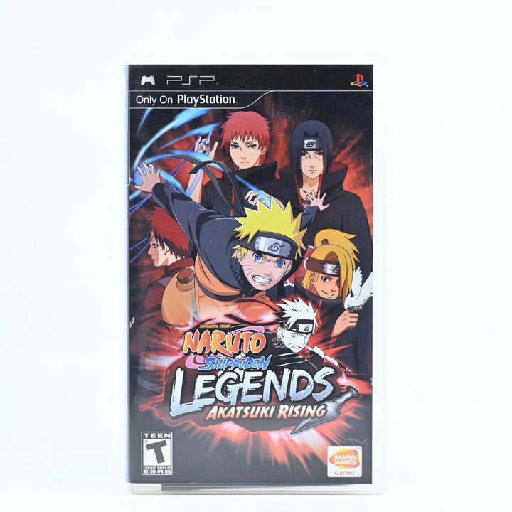 Naruto Shippuden Legends: Akatsuki Rising - Sony PSP Game + Manual - FREE POST!