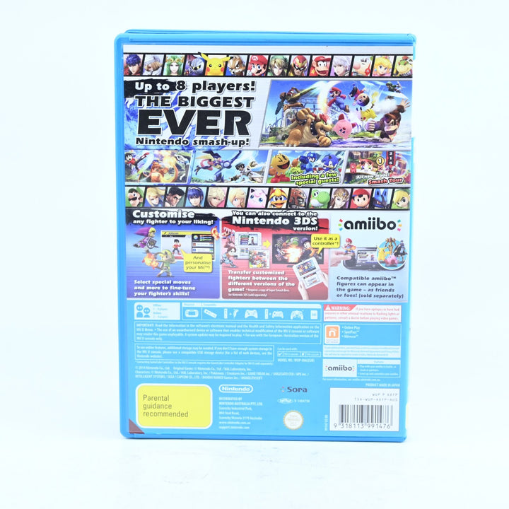 Super Smash Bros. for Wii U - Nintendo Wii U Game - PAL - FREE POST!